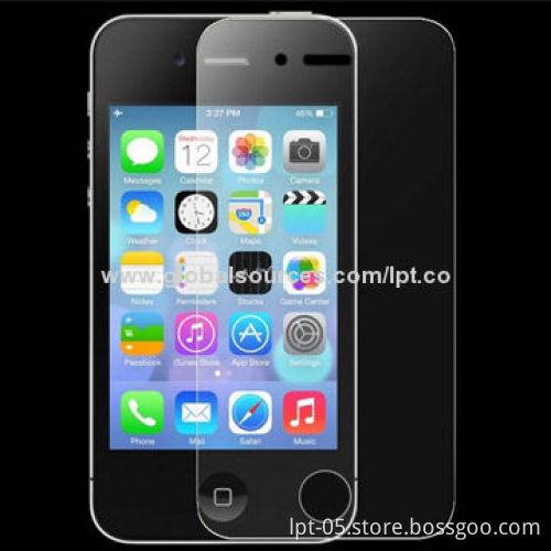 0.26mm Shatter-Proof & Fingerprint-free Screen Protector for iPhone 4/4S/5/5C/5S, Transparent